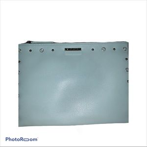 New York and Company clutches blue and burgundy